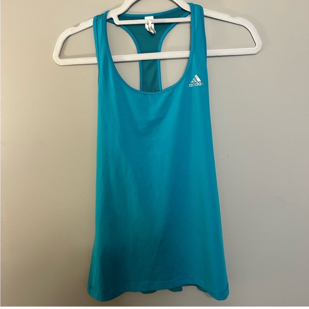 ✨ Addias Climalite Athletic Turquoise Tank